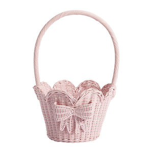 Panier en osier décoratif pour cadeaux de Pâques, panier de rangement en rotin naturel, parfait pour la décoration de la chambre d'enfant - Product Image 2