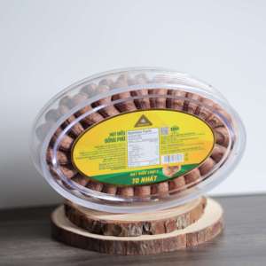 Nueces de Anacardo Vietnamitas Orgánicas Tostadas y Saladas Premium W180, Caja de Regalo de 400g, Marca Dong Phu, Sabor Cremoso y Salado, Vida Útil de 12 Meses - Product Image 4
