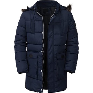 Veste en duvet personnalisée avec logo, parka de haute qualité pour hommes et femmes, veste à capuche tendance - Product Image 3