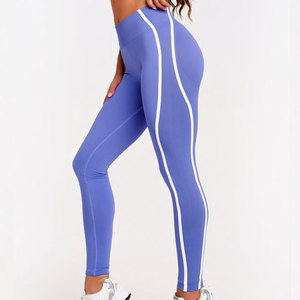 Leggings de sport pour femmes grande taille, nouvelle collection, design sans coutures, compression, évacuation de la transpiration, haute qualité, pour la course en extérieur - Product Image 3