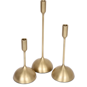 Stones Shape Aluminum <b>Candle</b> Holder Pillar for Home decoration Christmas Party Decorated Golden tableware <b>Candle</b> stand Holder - Product Image 2