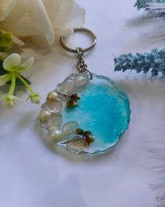 Decorative Resin Key <b>Ring</b> With Cute <b>Cat</b> Character Handmade Collectible Gift Stylish Everyday Accessory - Product Image 2