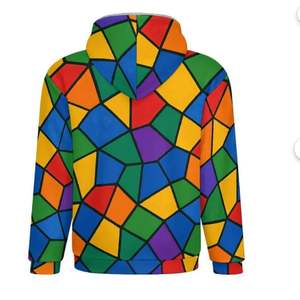 Sudaderas con Capucha de Felpa Sublimadas Premium para Hombre con Logotipo Personalizado, 100% Poliéster, Impresión Completa, Transpirables y de Secado Rápido - Product Image 3