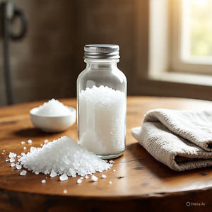 Cristaux de bain exfoliants au sel de l'Himalaya et à la lavande, éco-responsables, en sachet stand-up, hydratants, cadeau Fête des Mères - Product Image 5