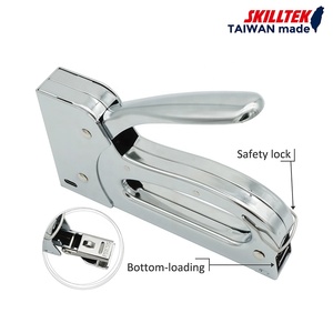 Professional 3-in-1 All-Steel <b>Staple</b> Gun Compatible with #53 #13 Fine Wire <b>Staple</b> and #6 Brad Nails, Heavy Duty Manual Tacker - Product Image 3