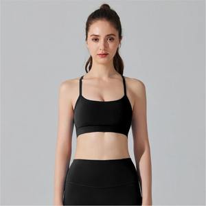 Soutien-gorge de sport pour femme à séchage rapide, respirant, anti-choc, avec effet push-up, idéal pour la gym, la course, l'entraînement et le yoga - Product Image 5