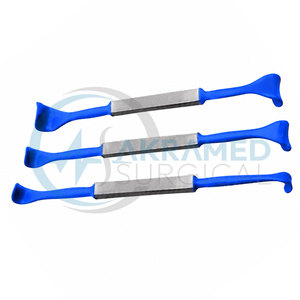 Juego de 3 Retractores de Párpados Desmarres, Aislados en Azul, Instrumentos Oftalmológicos para Cirugía Ocular, Acero Inoxidable, Certificación CE - Product Image 5