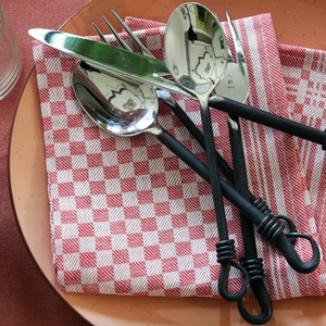 Ensemble de couverts modernes en acier inoxydable, couteau, cuillère, fourchette, finition miroir premium, vaisselle pour la cuisine domestique au meilleur prix - Product Image 3