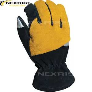 高品质分体式皮革安全工作手套，用于耐热防火/阻燃防火手套