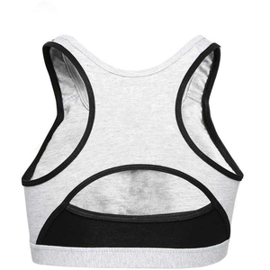 Sujetador deportivo sin costuras para mujer, soporte medio, color liso, transpirable, elástico, para yoga, fitness, ropa deportiva, top para gimnasio - Product Image 2