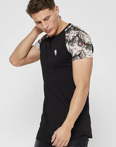 Camisetas Casuales de Manga Corta para Hombre, 100% Algodón, Lavado Ácido, con Logotipo Personalizado Bordado, Estampado en Blanco, Estilo Urbano, en Stock - Product Image 1