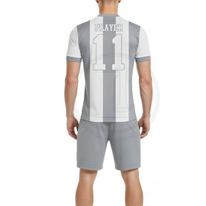 Tenue d'entraînement de football nouveau style respirante de haute qualité, service OEM, conception personnalisée pour les meilleures ventes - Product Image 5