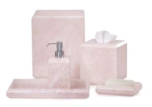 Juego de Baño de Resina Epoxi Estilo Vintage de 6 Piezas para el Hogar, Dispensador de Jabón, Portacepillos de Dientes, Bandeja para Artículos de Baño a un Precio Accesible - Product Image 4