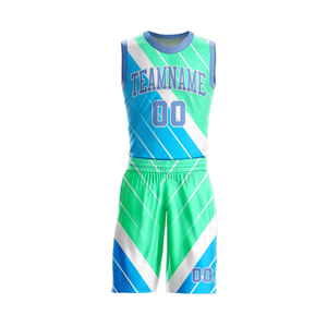 Ensembles d'uniformes de basketball sans manches de haute qualité en polyester respirant avec short, personnalisables avec le nom et le numéro de l'équipe - Product Image 4