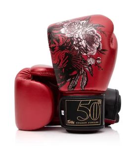 นวมชกมวย Fairtex MMA หนังแท้สั่งทำพิเศษ ซับเหงื่อ กันลื่น ปิดนิ้วมือเต็มรูปแบบ พร้อมสายรัดแบบตะขอเกี่ยว - Product Image 1