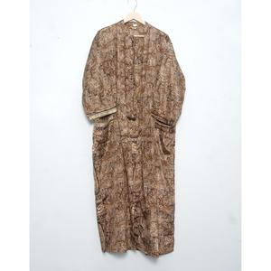 Kimono Robe Vintage de Luxe Élégant en Soie Japonaise avec Patchwork pour Femme, Longueur Intégrale, Col en V, Fermeture à Cordon, Respirant, Longueur Avant Longue - Product Image 5