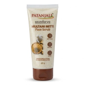 Exfoliante Facial Patanjali Saundarya Multani Mitti, Cuidado Herbal para la Piel, Limpieza, Suavizado y Belleza Diaria - Product Image 1