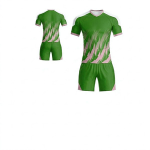 Uniforme de Fútbol al Por Mayor, Transpirable, Ligero, 100% Poliéster, Personalizable con Nombre del Equipo en la Parte Delantera, Secado Rápido - Product Image 5