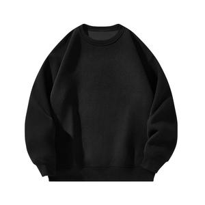 Sudadera de Invierno para Hombre, Cuello Redondo, Manga Larga, 100% Algodón, Logotipo Personalizado, Bordado, Talla Grande, Venta al Por Mayor - Product Image 3