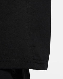 Men's <b>Long</b> Sleeve <b>Black</b> 100% Cotton O-Neck Regular Fit Casual Breathable Knitted Solid Color <b>T</b>-<b>Shirt</b> - Product Image 5