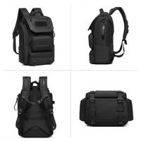 Sac à dos de randonnée Bagnex B4539 Fashion antivol, imperméable, en nylon Oxford, avec fermeture éclair, 20-36L, léger, pour trekking et camping