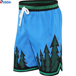 Pantalones Cortos Deportivos Cómodos para Hombre, Personalizados con Impresión, Color Sólido, Malla Sublimada, Diseño Vintage Personalizado, Bordado, Casual - Product Image 3