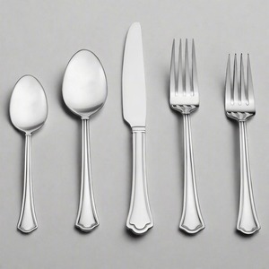 Ensemble de couverts en acier inoxydable de qualité supérieure avec finition polie miroir pour la maison, la cuisine, l'hôtel, le restaurant, la table à manger - Product Image 6