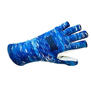 Gants de pêche unisexes personnalisés toutes saisons à demi-doigts, protection UV 50+, légers, respirants, en tissu polyester imperméable - Product Image 5
