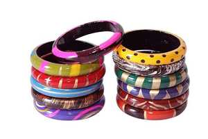 Brazalete de Madera Natural Hecho a Mano de Alta Calidad para Mujer, Joyería de Moda, Proveedor Mayorista, Exportador a los Mejores Precios, Artesanías de Resina - Product Image 4