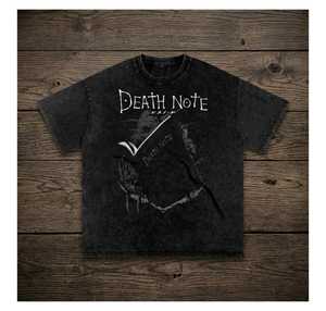 T-shirt noir vintage premium pour homme, manches courtes, col rond, imprimé avec un motif de personnage, coupe décontractée, longueur normale - Product Image 1