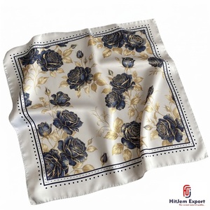 Lightweight Square <b>Scarf</b> Custom Digital Print Soft Fabric Premium Fashion Accessories Bulk Supply OEM ODM Manufacturer Supplier - Product Image 3
