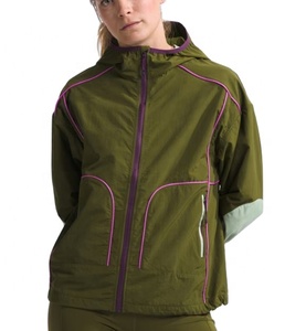 Custom Logo Active Wear Gym Anorak 100% Polyester <b>Lightweight</b> Pullover Windbreaker <b>Jacket</b> <b>Women</b> Oversize <b>Women</b> <b>Jacket</b> - Product Image 1