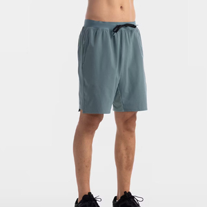 Customized Men's Summer Loose Fit Open Hem Twin Pleat Bermuda Shorts Wide Leg <b>Knee</b> Length Baggy Shorts Shorts for Men - Product Image 4