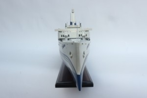 SS SEA BREEZE - Modèle de bateau de croisière Panama en bois artisanal - Product Image 6