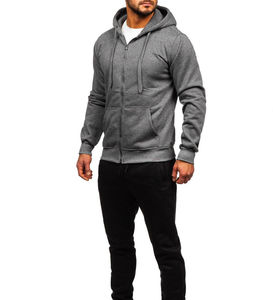 Vêtements de sport sur mesure pour hommes, coupe classique, respirants, en coton/polyester épais, pour la saison hivernale, vente en gros - Product Image 5
