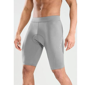 Shorts de cyclisme noirs pour hommes en Spandex et Nylon, respirants, anti-transpiration, séchage rapide, extensibles dans quatre directions, shorts de sport - Product Image 3