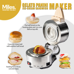 Produttore di panini a prezzi di fabbrica per tavolo per piccole imprese pressa a calore automatico gelato produttore di hamburger altra macchina per <span class=keywords><strong>snack</strong></span> - Product Image 3