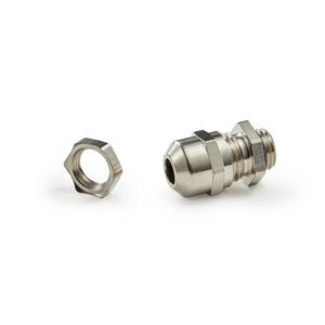 Passe-câbles industriels étanches IP68 <span class=keywords><strong>Essentra</strong></span> à filetages métriques en laiton nickelé SR 6266 EMC - Product Image 3