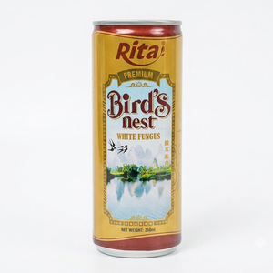 Bebida de Nido de Pájaro Rita, 250 ml, en Lata, Bebida Asiática Especializada, Dulce, Proveedor Mayorista, Fábrica de Marca Privada OEM ODM - Product Image 6