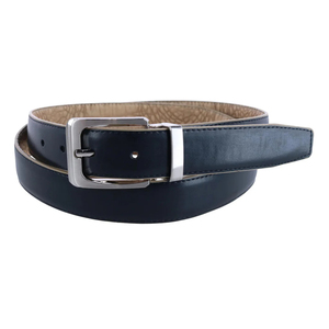 Cinturones de Vestir Reversibles para Hombre de Alta Calidad, Personalizados OEM, con Estampado de Cocodrilo, Color Taupe, Cuero Genuino, Diseño Personalizado al por Mayor - Product Image 3