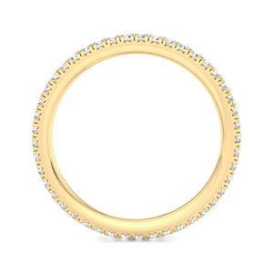 Anillo de lujo en oro rosa, oro blanco y oro amarillo con diamante solitario certificado por IGI, diseño moderno para mujer, joyería fina. - Product Image 6