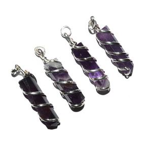 Colgante de ágata de Aventurina de melocotón, piedra natural tallada por Feng Shui y proveedor de envoltura de lápiz de piedras preciosas grabadas estilo amor - Product Image 4