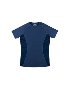 Men's Black Short Sleeve Rash Guard 100% Polyester <b>Swim</b> <b>Shirt</b> with Logo Print Left Sleeve Anti-UV UPF50+ Quick Dry - Product Image 2
