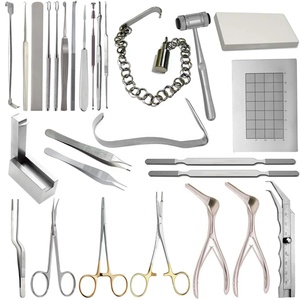Juego de Instrumentos para Blefaroplastia de 25 Piezas, Herramientas Quirúrgicas Oftalmológicas de Cirugía Plástica de Acero Inoxidable - Product Image 1