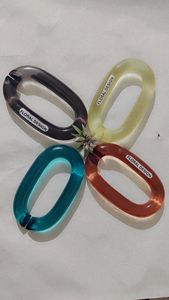 Cadena de eslabones de resina colorida para decoración de pared, divisor de ambientes DIY y accesorios para cortinas - Product Image 3