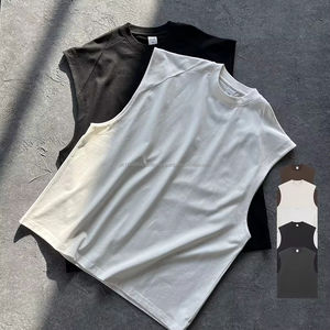 Camiseta sin Mangas Transpirable de Secado Rápido para Hombre, Precio Bajo al por Mayor, Ropa Deportiva Informal de Punto sin Mangas - Product Image 6