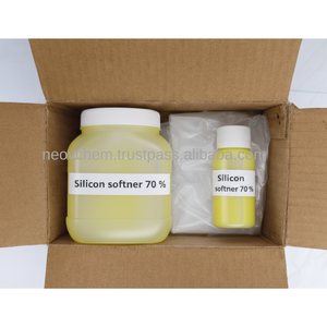 Adoucissant hydrophobe en bloc de silicium industriel pour le traitement textile, produit chimique pour finition hydrofuge, toucher doux et protection des tissus - Product Image 5