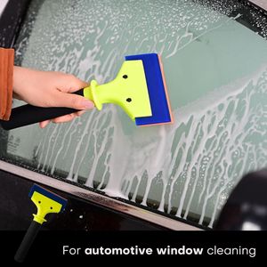 Set di 2 Raschietti in Gomma da 5 Pollici con Manico in Nylon per Rimozione Acqua, Pulizia Vetri, Installazione PPF e Applicazione Pellicole per Finestre - Product Image 4