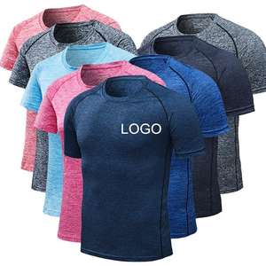 Camisetas de Gimnasio Transpirables para Hombre, Talla Personalizada, Material Ecológico de Secado Rápido, Spandex/Poliéster, Nuevo Stock - Product Image 2