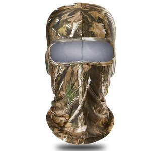 Masque facial pour la randonnée, la chasse en plein air, la pêche, le cyclisme, la course à pied, la protection solaire, 100% polyester, respirant, imperméable, anti-poussière, résistant au vent - Product Image 1
